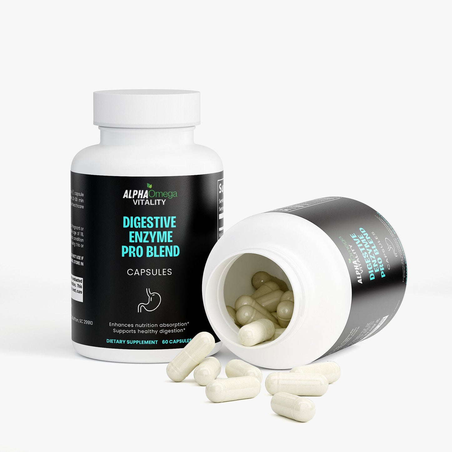 Digestive Enzyme Supplement Capsules