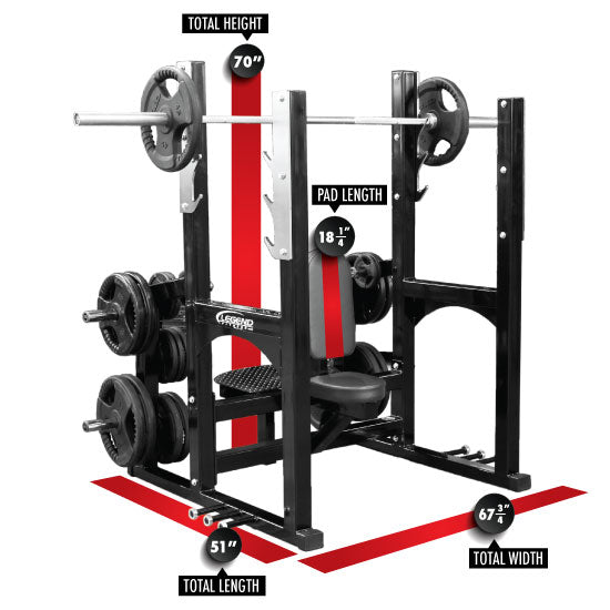 Pro Series Olympic Shoulder Bench