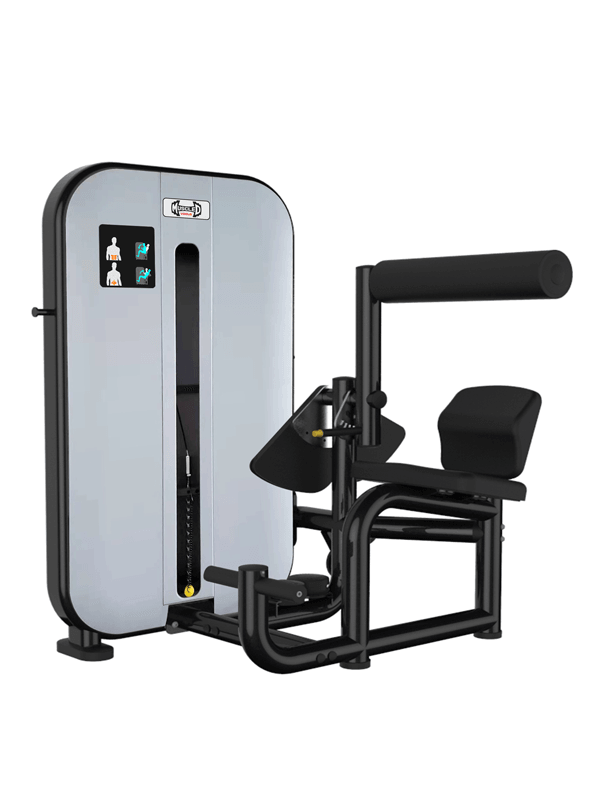 Vogue AB/Back Combo - Muscle D Fitness - Adjustable - Pin Selectorized - Abdominal Back Workouts