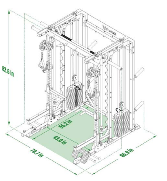 Major Fitness B52 PRO Smith Machine