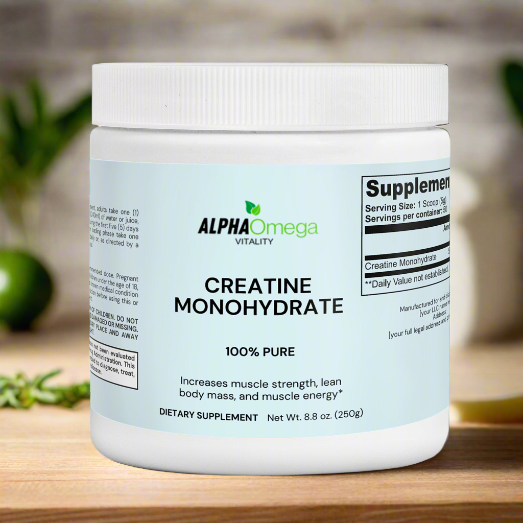 Pure Creatine Monohydrate Supplement