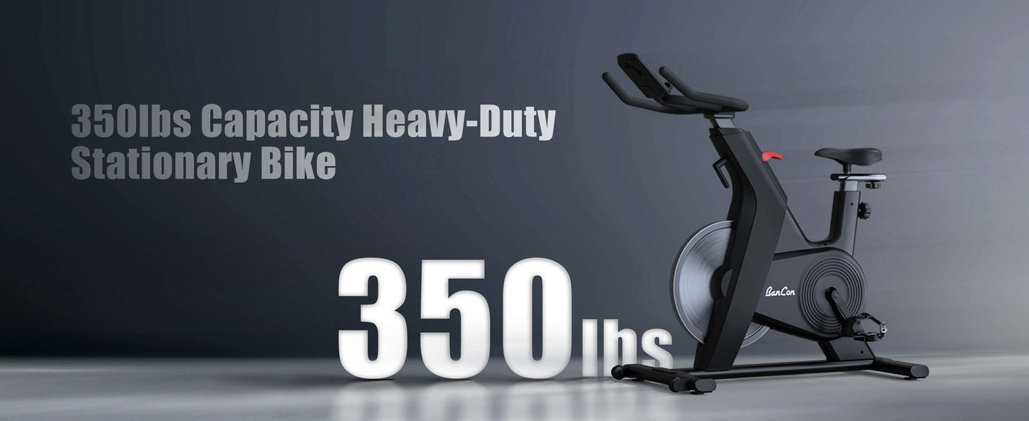 Home Upright Bike - Muscle D Fitness - Exercise Bike - Adjustable Seat and Handle Bars