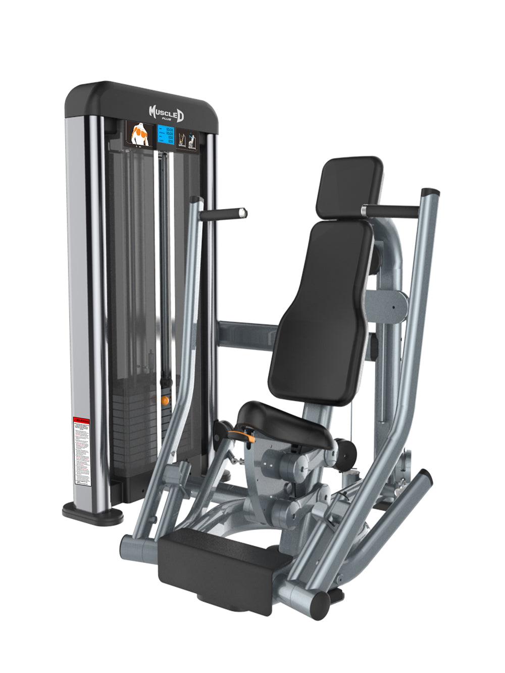 Elite Plus Chest Press - Commercial Iso-Lateral Selectorized Machine | Muscle D Fitness
