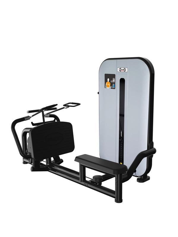 Vogue Diverging Low Row- Seated - Pin Selectorized - Lats Delts Rhomboids Traps Workout