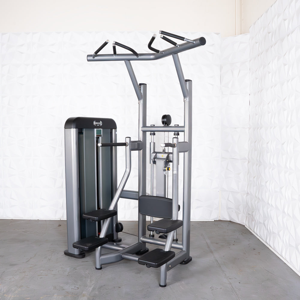 Elite Plus Assisted Chin Dip Machine | Muscle D Fitness