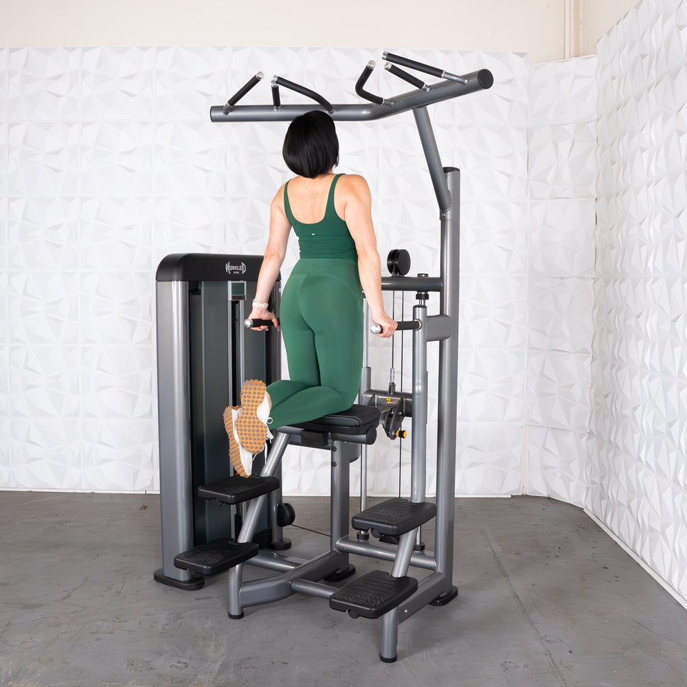 Elite Plus Assisted Chin Dip Machine | Muscle D Fitness
