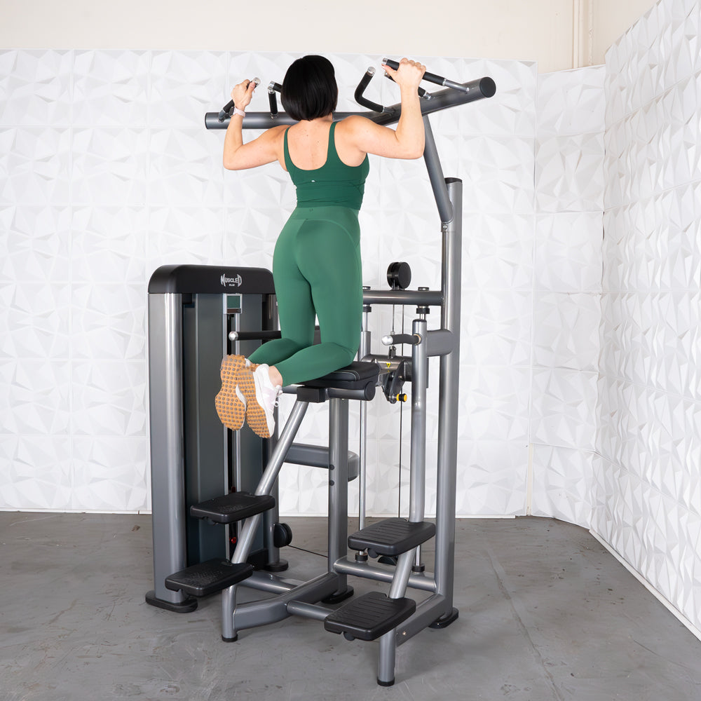 Elite Plus Assisted Chin Dip Machine | Muscle D Fitness