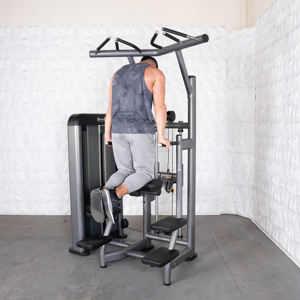 Elite Plus Assisted Chin Dip Machine | Muscle D Fitness