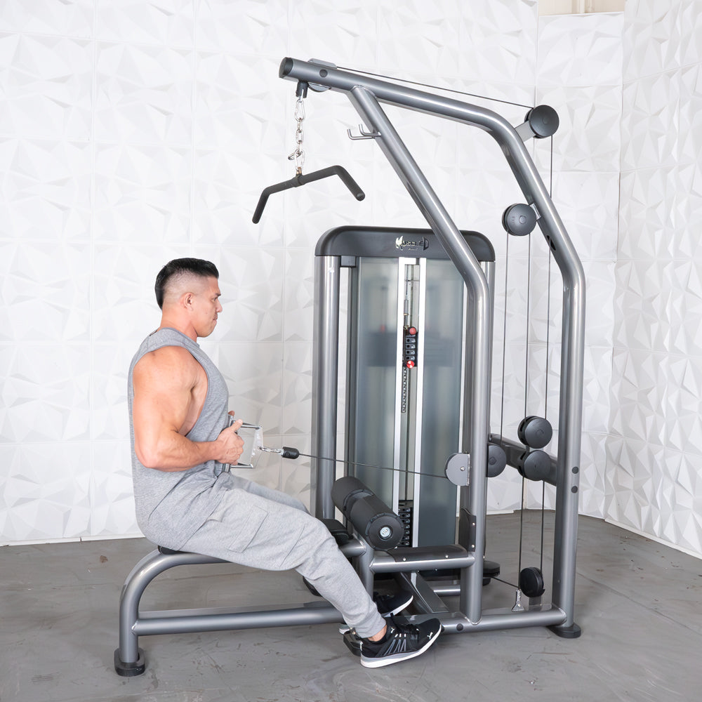 Elite Plus Lat Pulldown Low Row Combo | Muscle D Fitness