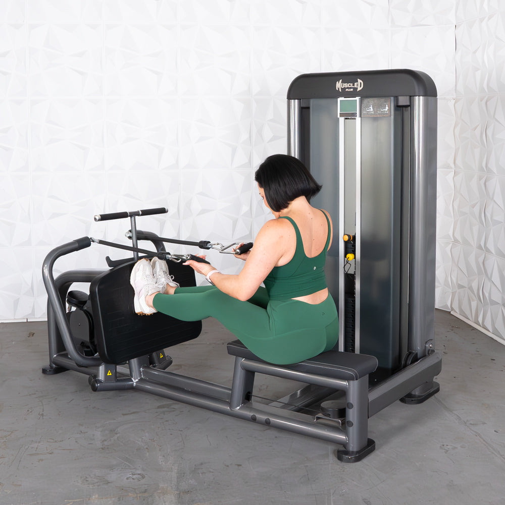 Elite Plus Long Pull Row | Iso-Lateral | Muscle D Fitness