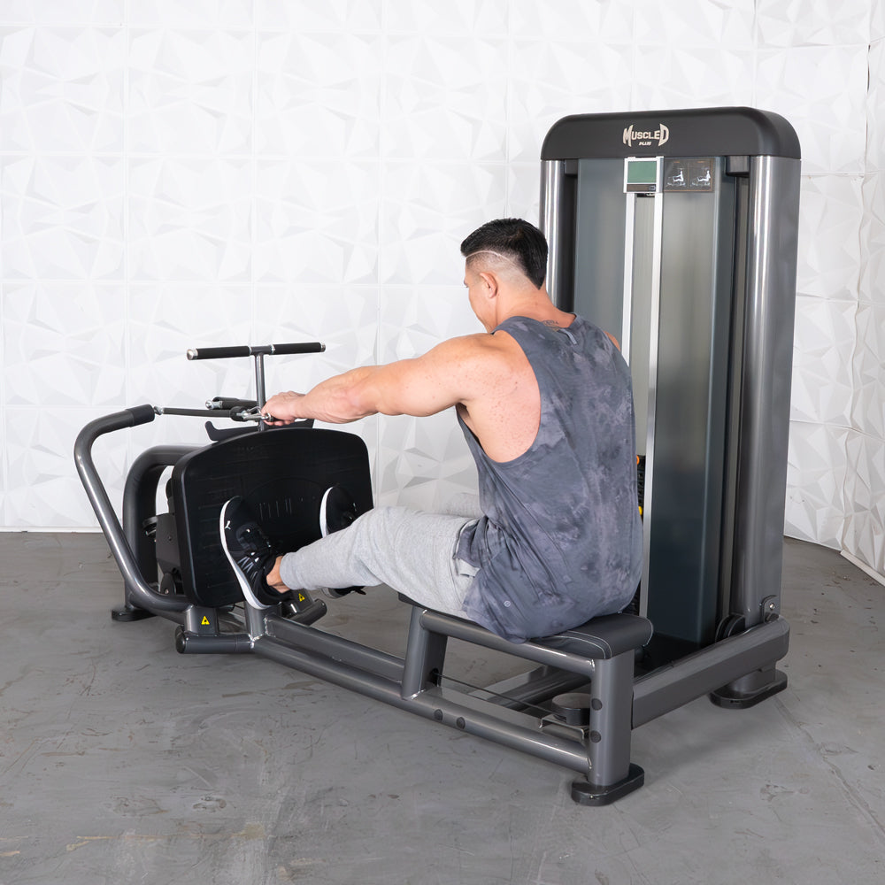 Elite Plus Long Pull Row | Iso-Lateral | Muscle D Fitness