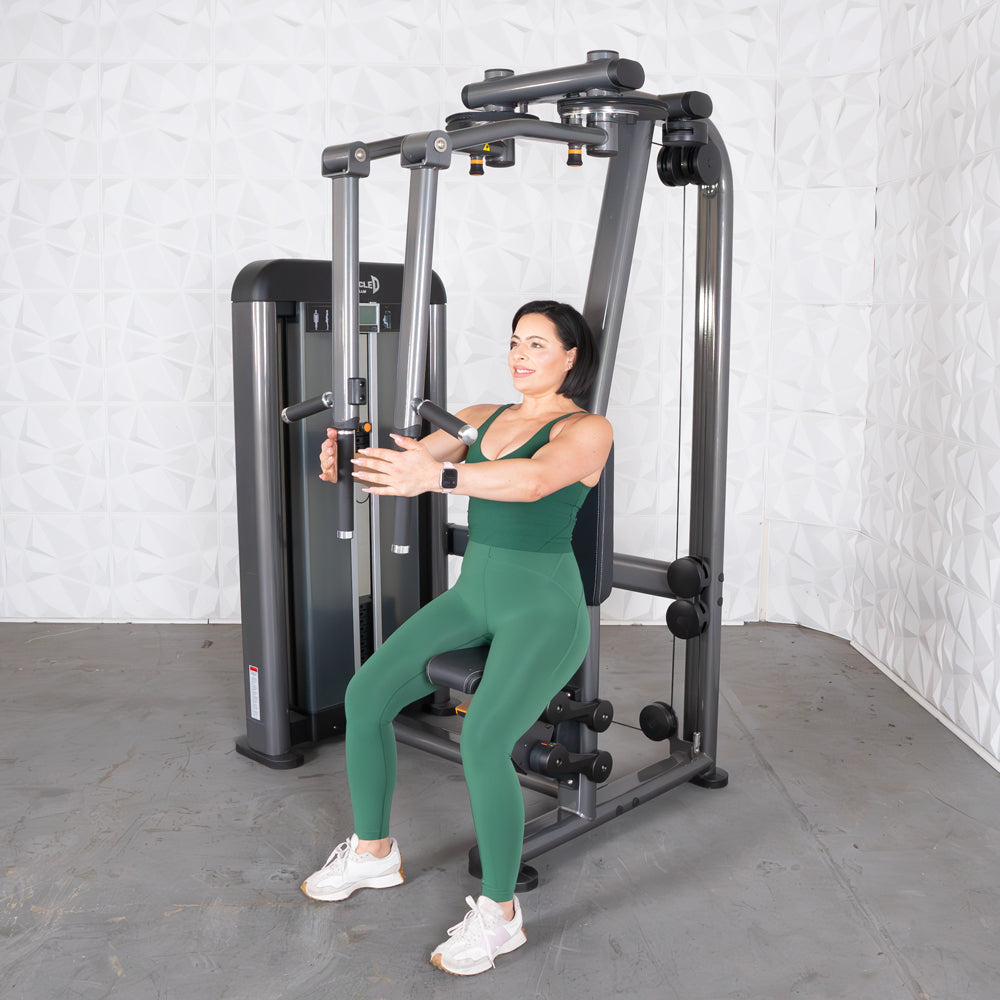 Elite Plus Pec Deck Rear Delt Machine | Muscle D Fitness