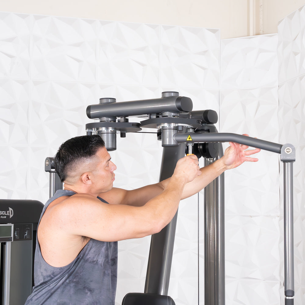 Elite Plus Pec Deck Rear Delt Machine | Muscle D Fitness