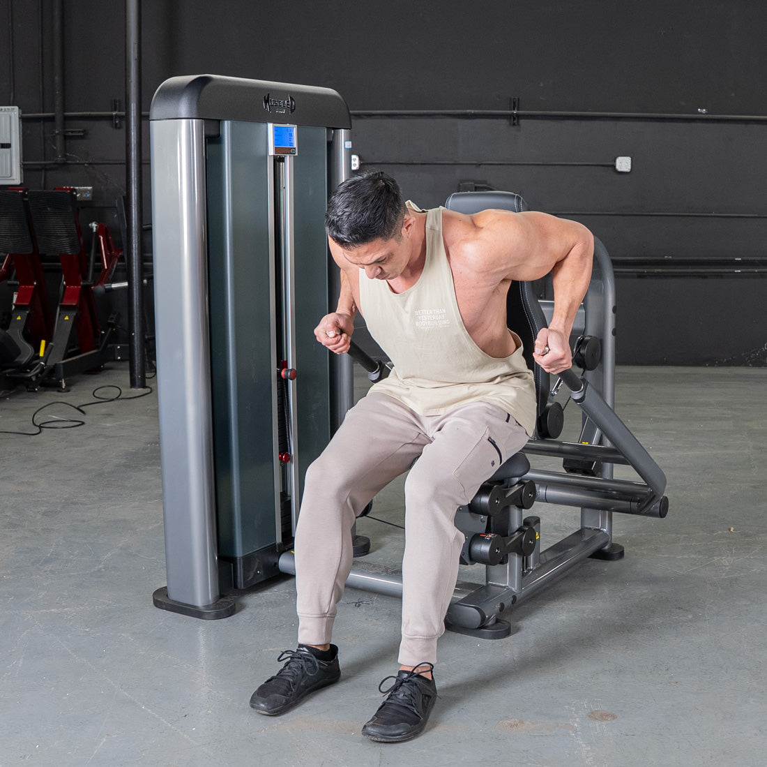 Elite Plus Triceps Press Machine | Muscle D Fitness