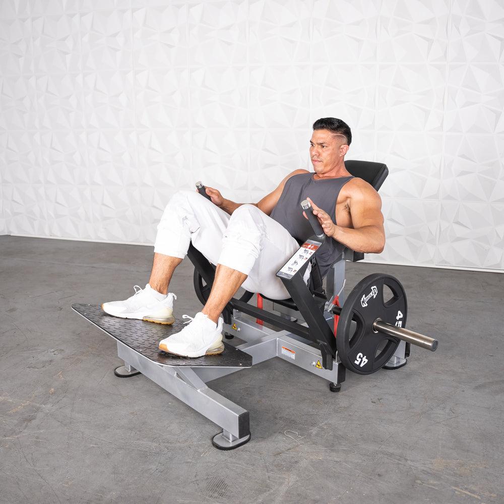 Excel Base Plate Loaded Hip Thruster - Muscle D Fitness - Leverage Glute Drive