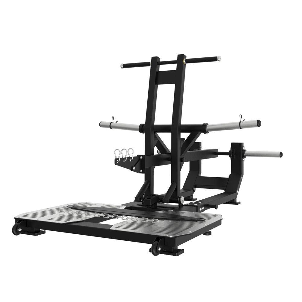 Excel Glute Line Belt Squat - Muscle D Fitness - Plate Loaded Belt Squat - Non Slip Deck