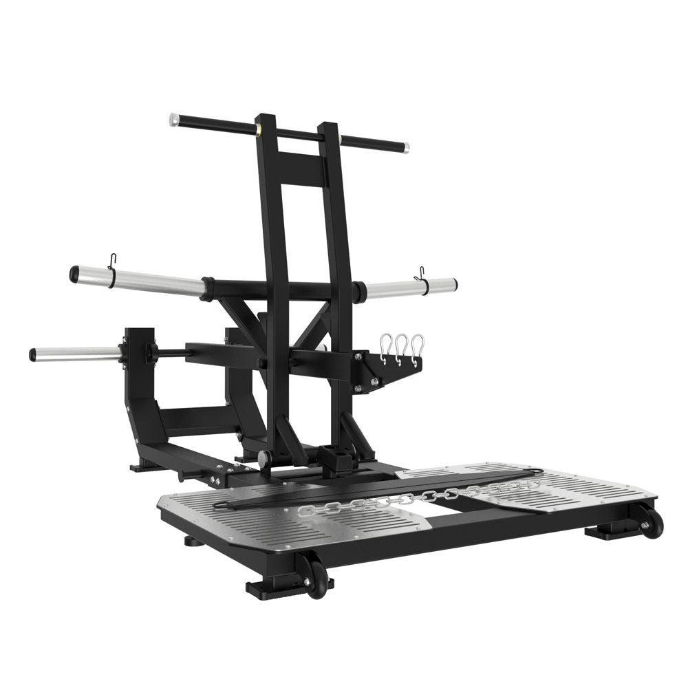 Excel Glute Line Belt Squat - Muscle D Fitness - Plate Loaded Belt Squat - Non Slip Deck