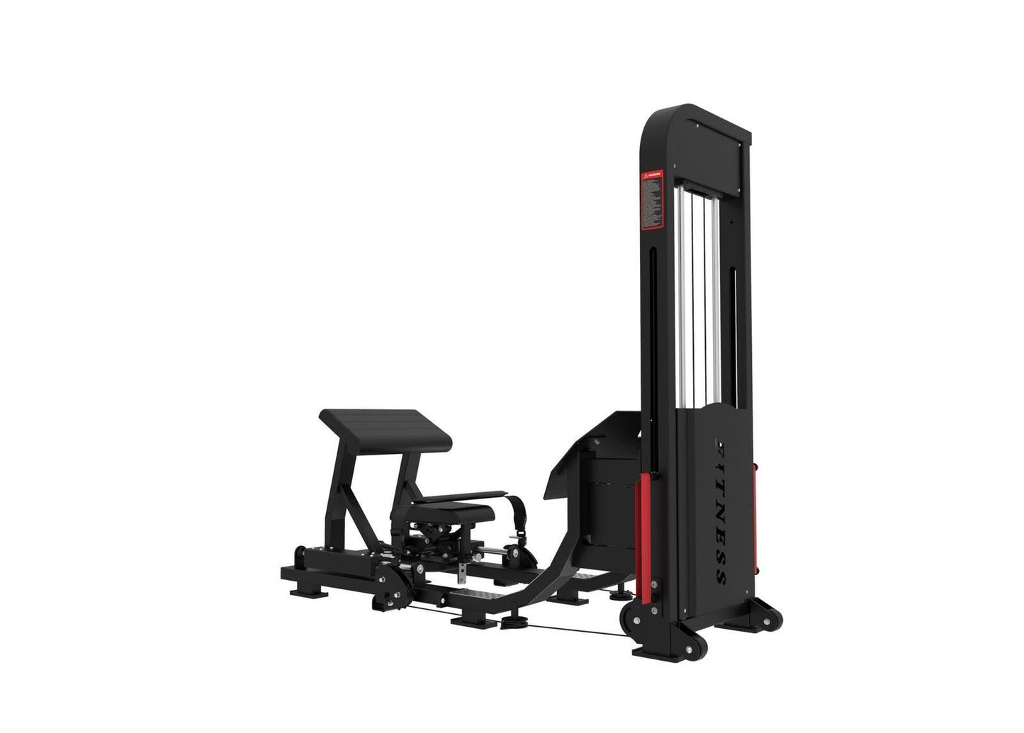 Excel Selectorized Hip Thrust Glute - Muscle D Fitness - Selectorized Glute Drive - Band Compatable