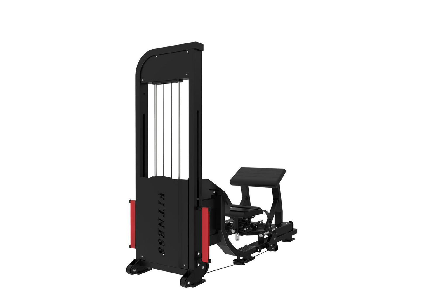 Excel Selectorized Hip Thrust Glute - Muscle D Fitness - Selectorized Glute Drive - Band Compatable