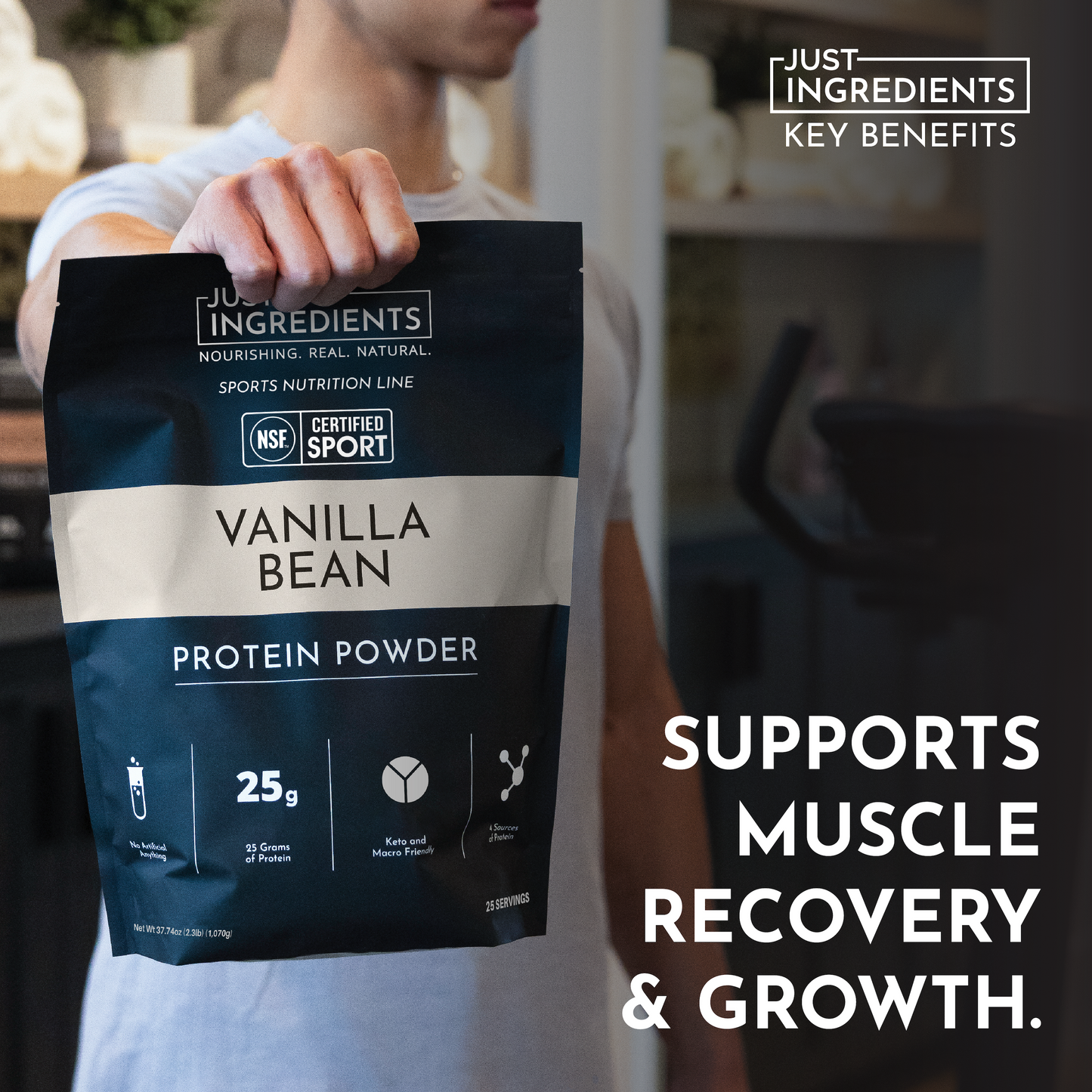 Vanilla Bean Protein Powder - NSF
