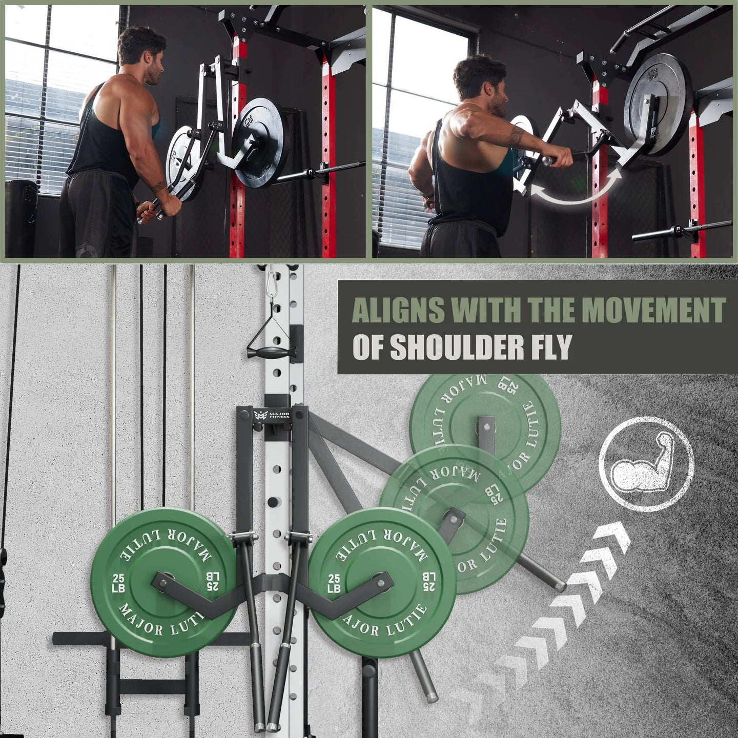 Shoulder Lateral Raise Attachment