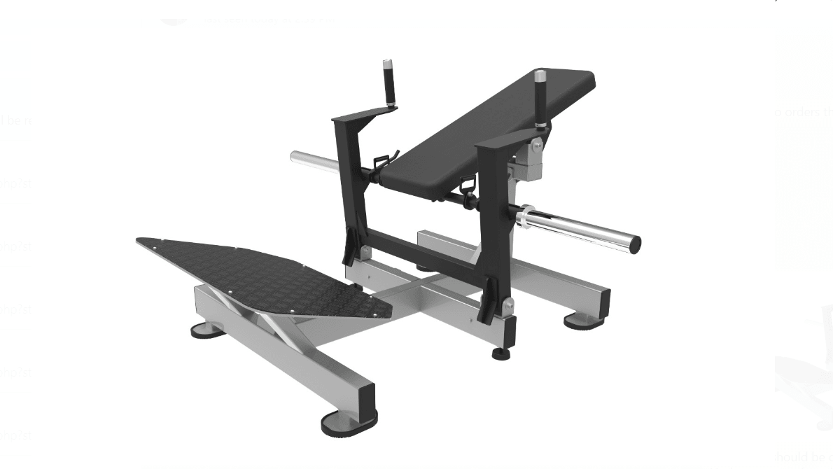 Excel Base Plate Loaded Hip Thruster - Muscle D Fitness - Leverage Glute Drive