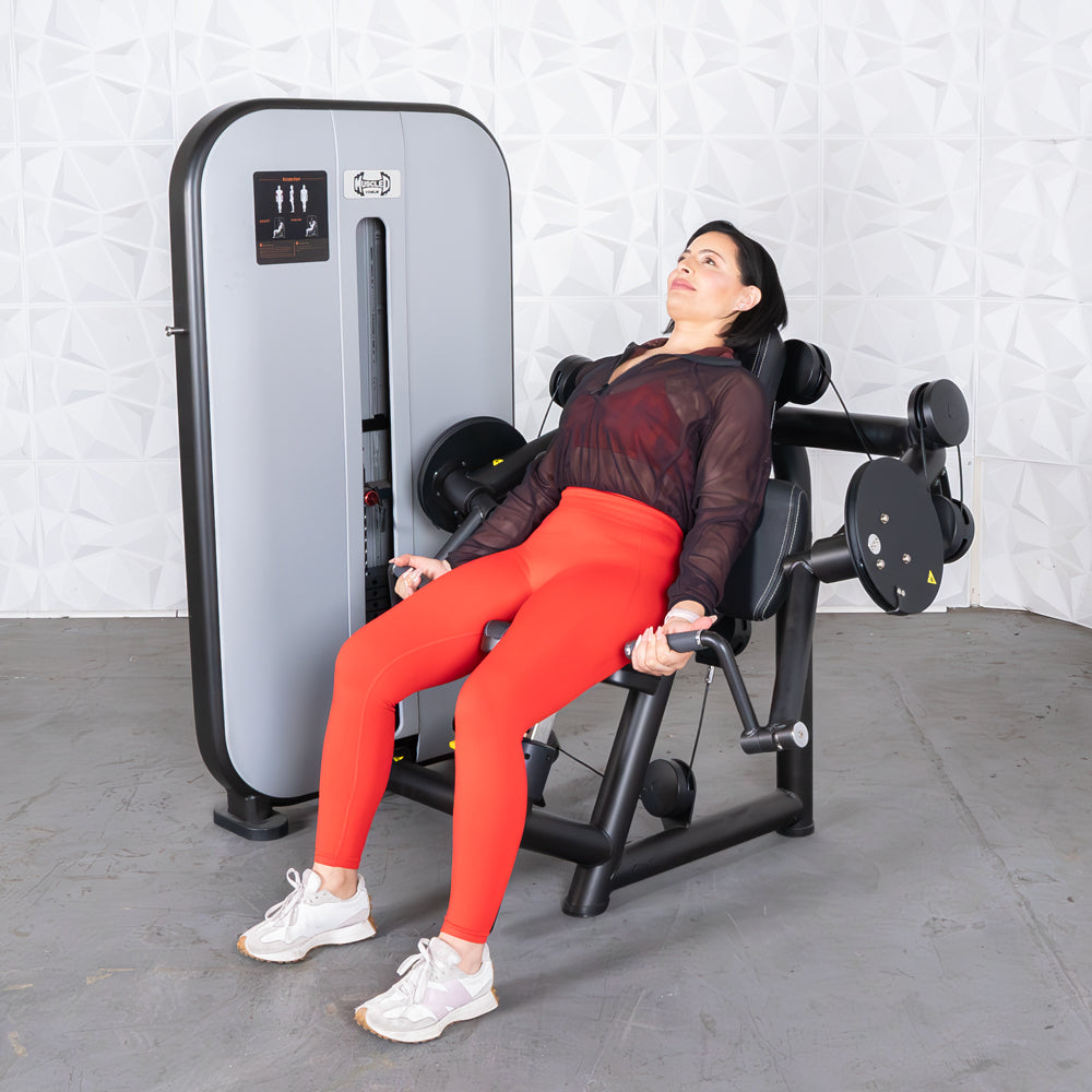 Vogue Biceps Curl - Muscle D Fitness - Adjustable - Pin Selectorized - Arm Curl Machine
