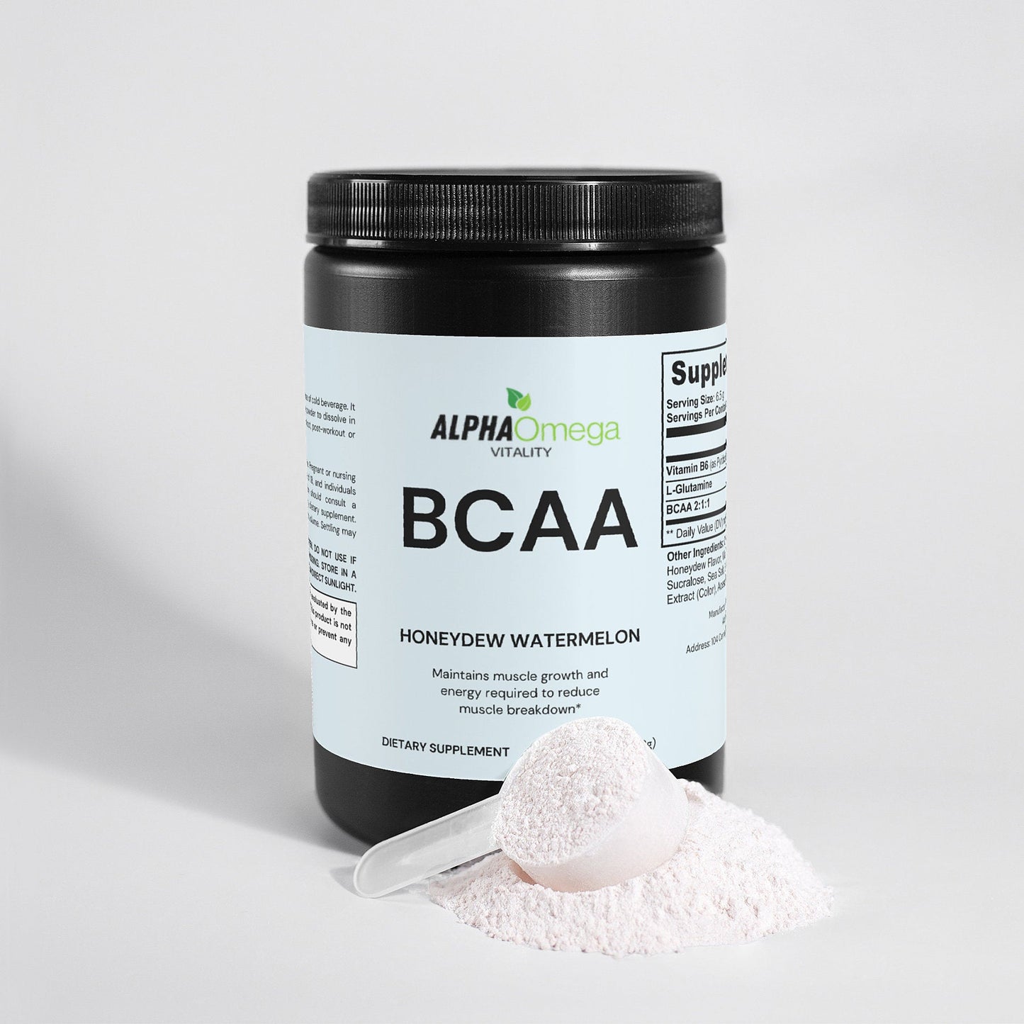 BCAA Post Workout Supplement - Honeydew Watermelon