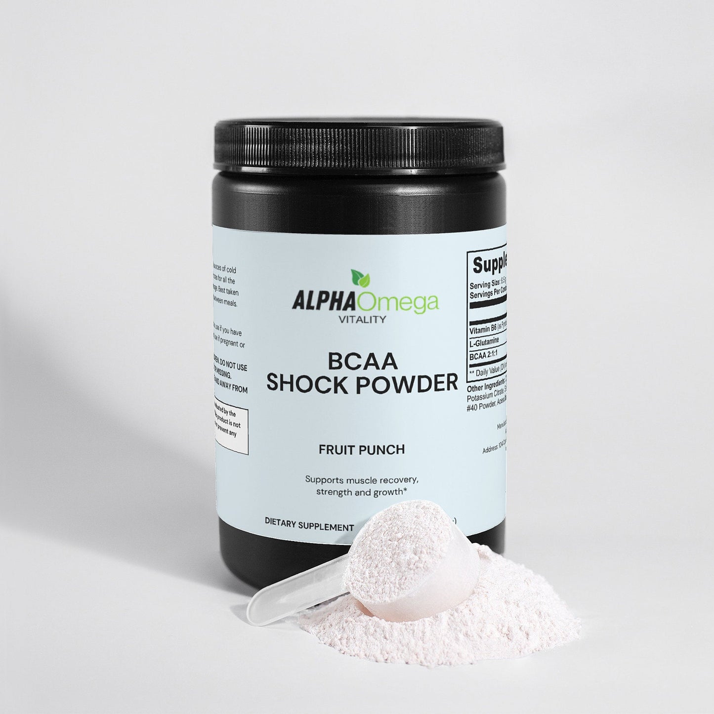 BCAA Shock Powder Fruit Punch