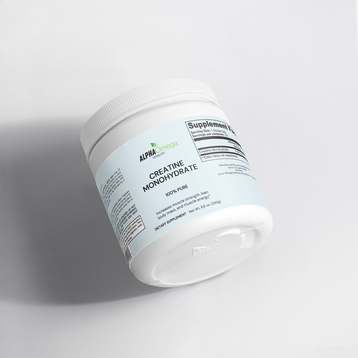 Pure Creatine Monohydrate Supplement
