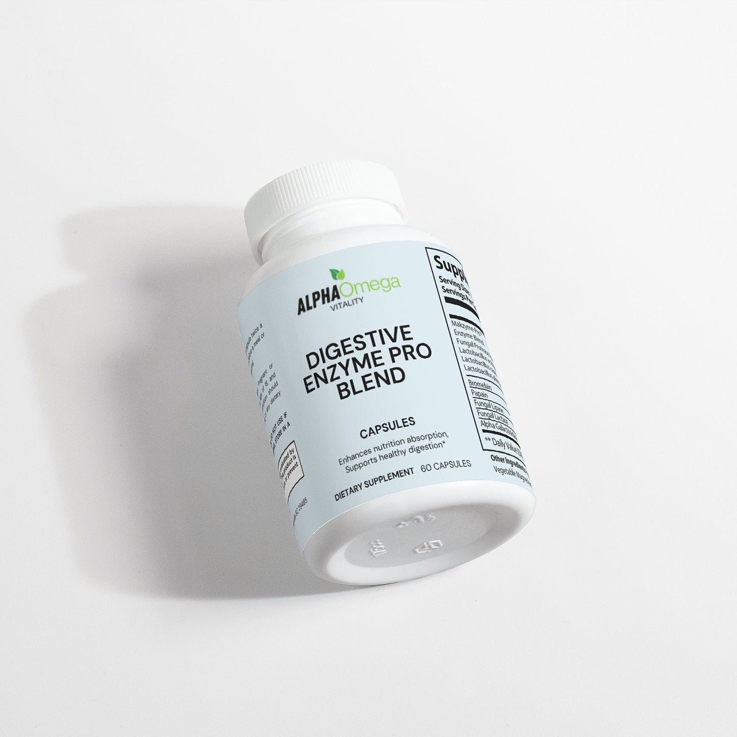 Digestive Enzyme Supplement Capsules