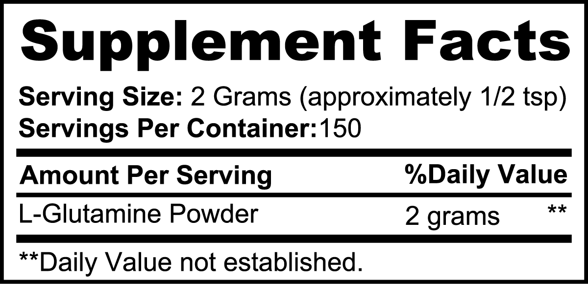 L-Glutamine Supplement Powder