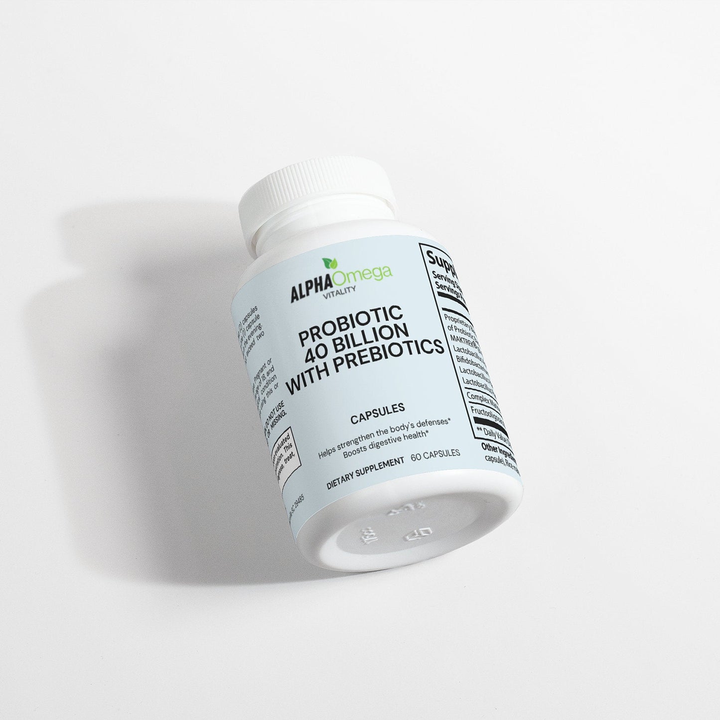 Probiotic 40 Billion with Prebiotics