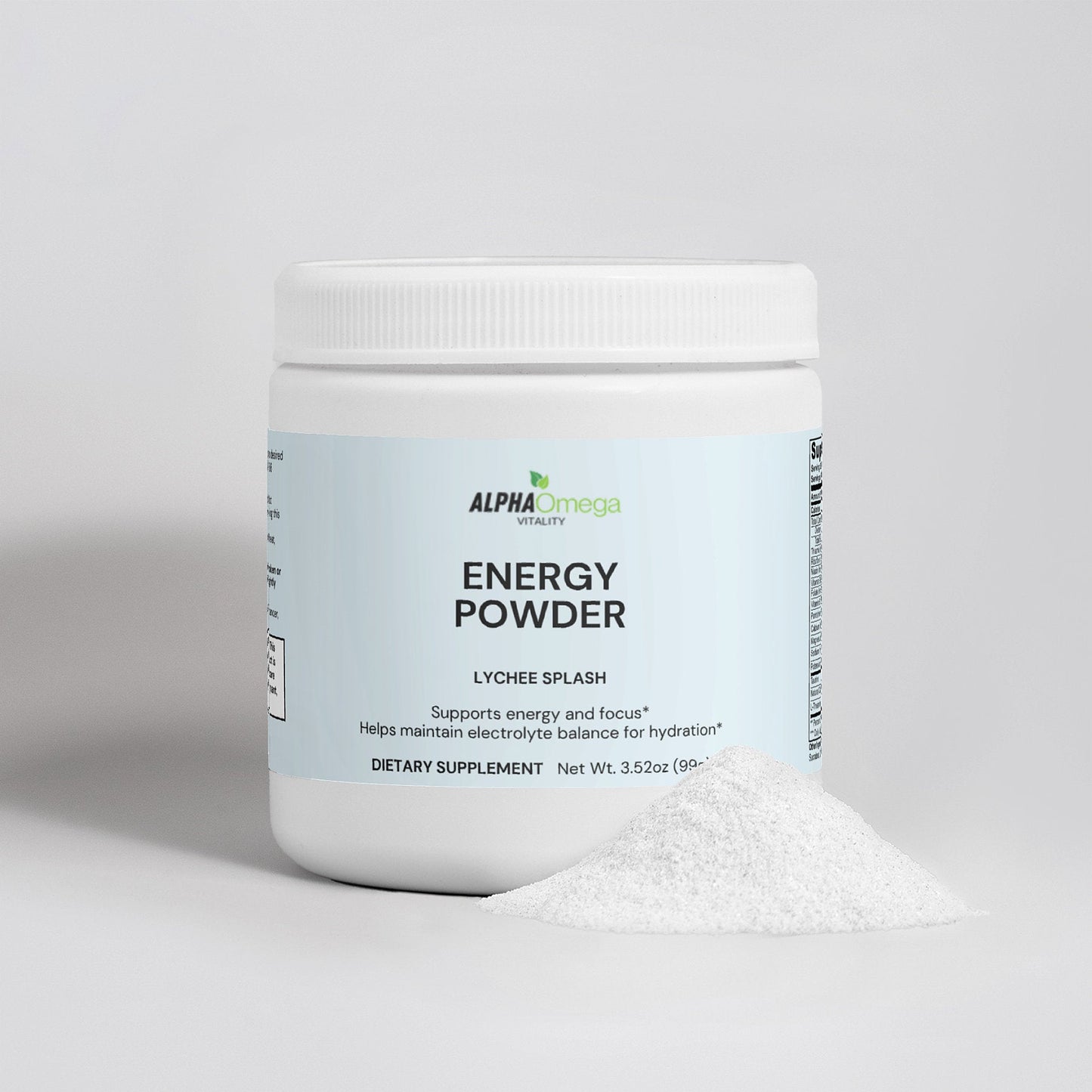 Natural Energy Supplement - Lychee Splash