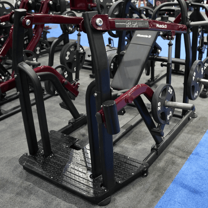 Pro Strength Incline Chest / Shoulder Press - Muscle D Fitness - Adjustable - Plate Loaded - Pec Delt Training