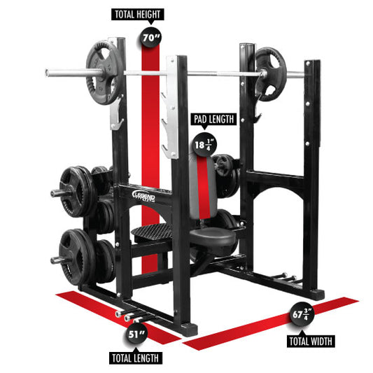 Pro Series Olympic Shoulder Bench