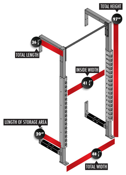 Fusion 5 Half Cage Module with Skinny Bar