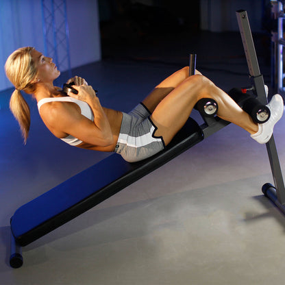 Adjustable Decline Abdominal Sit-up Bench 12 Resistance Levels