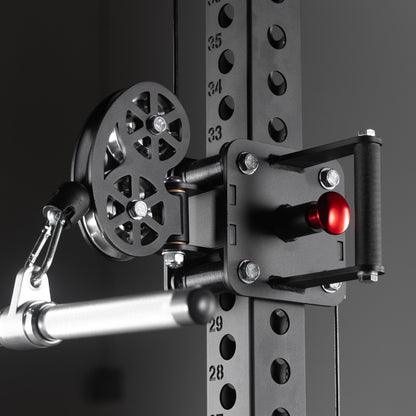 Commercial Half Rack Functional Trainer, Dual 220-Pound Stacks