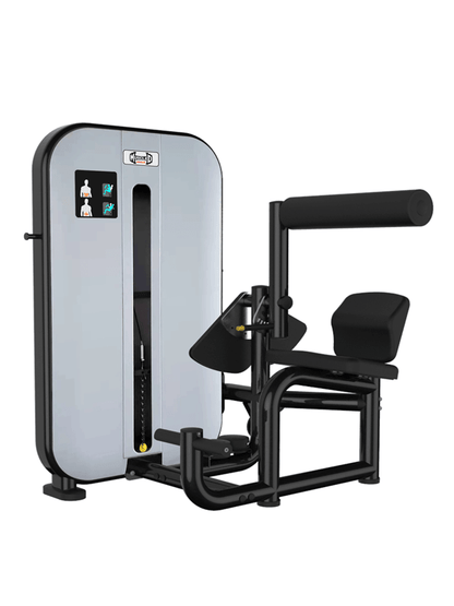Vogue AB/Back Combo - Muscle D Fitness - Adjustable - Pin Selectorized - Abdominal Back Workouts