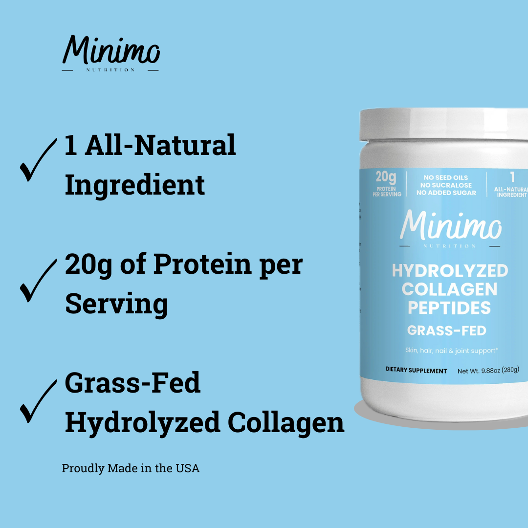 Grass-Fed Hydrolyzed Collagen Peptides, 9.9 oz