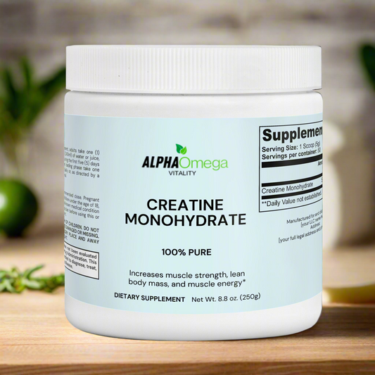 Pure Creatine Monohydrate Supplement