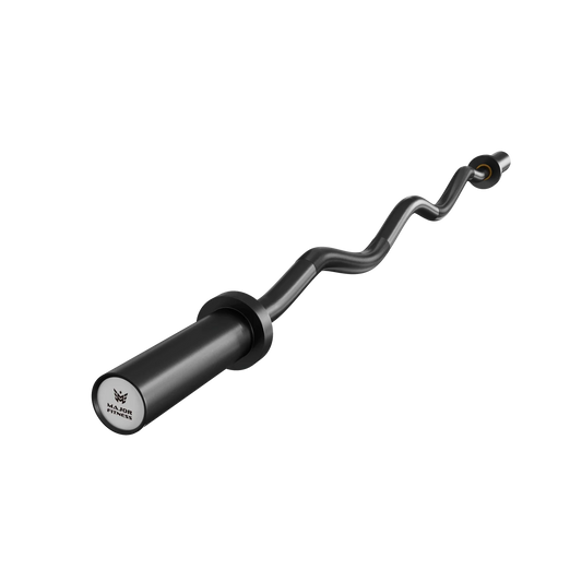4ft Olympic EZ Curl Barbell