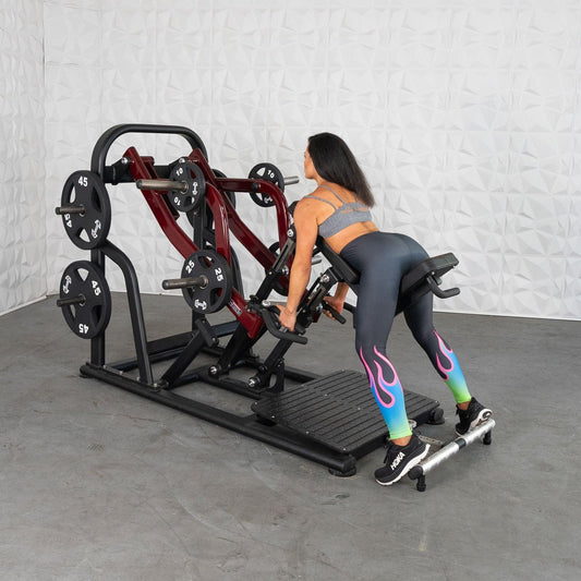 Pro Strength Dynamic Row - Chest Supported - Muscle D Fitness - Premium Adjustable Plate Loaded