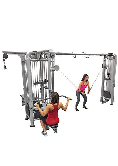5 Stack Megatron Deluxe Jungle Gym 3 Colors - Muscle D Fitness - Commercial-Grade , Lat Pull, Low Row, Functional Column