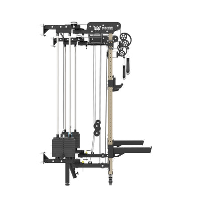 Major Fitness F35 PRO Wall-Mount Folding Power Rack