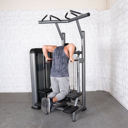 Elite Plus Assisted Chin Dip Machine | Muscle D Fitness