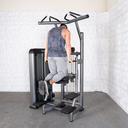 Elite Plus Assisted Chin Dip Machine | Muscle D Fitness