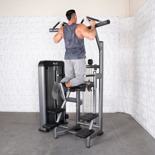 Elite Plus Assisted Chin Dip Machine | Muscle D Fitness