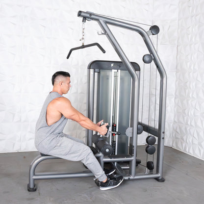 Elite Plus Lat Pulldown Low Row Combo | Muscle D Fitness